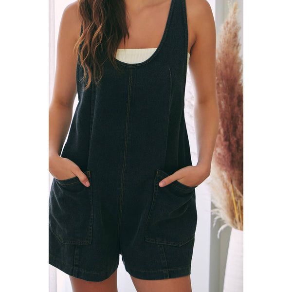 Patch Pocket Romper