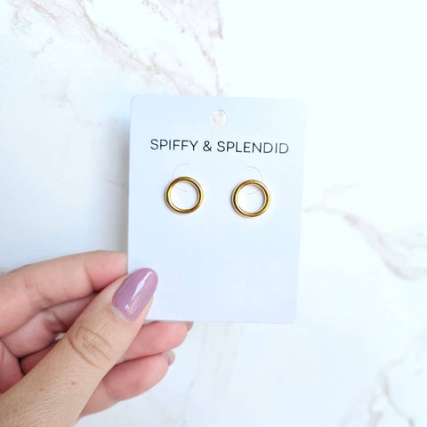 Luxe Gold Oriana Studs