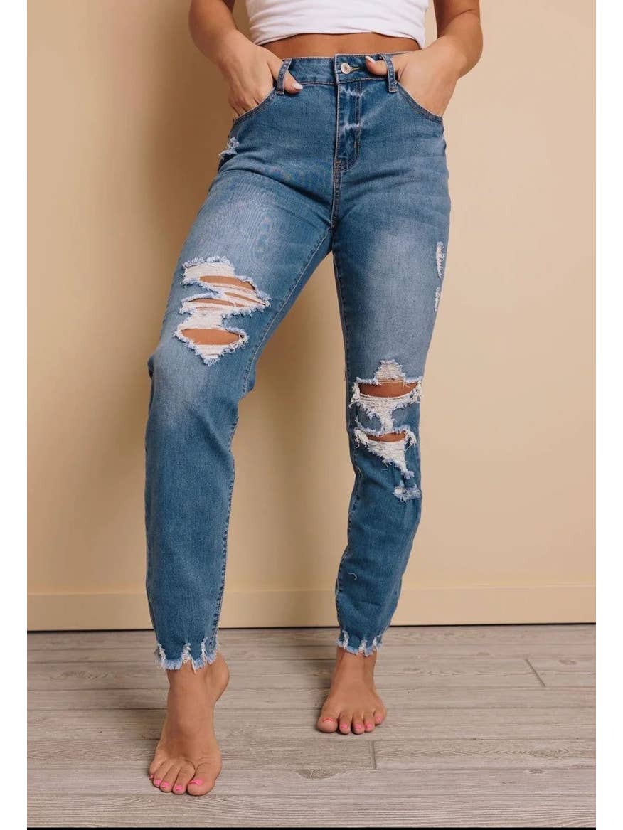 Sterling Frayed Jeans