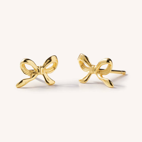 Dainty Bow Studs