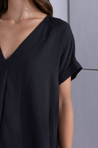 Deep V- Neck Kimono