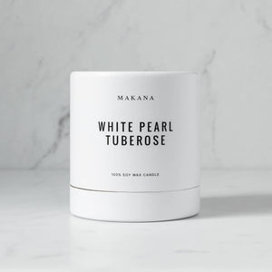 Makana Candles- White Pearl Tuberose