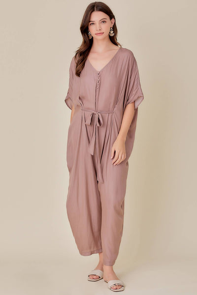 Draped Jumpsuit