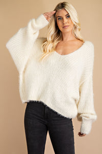 Fuzzy Sweetheart Sweater